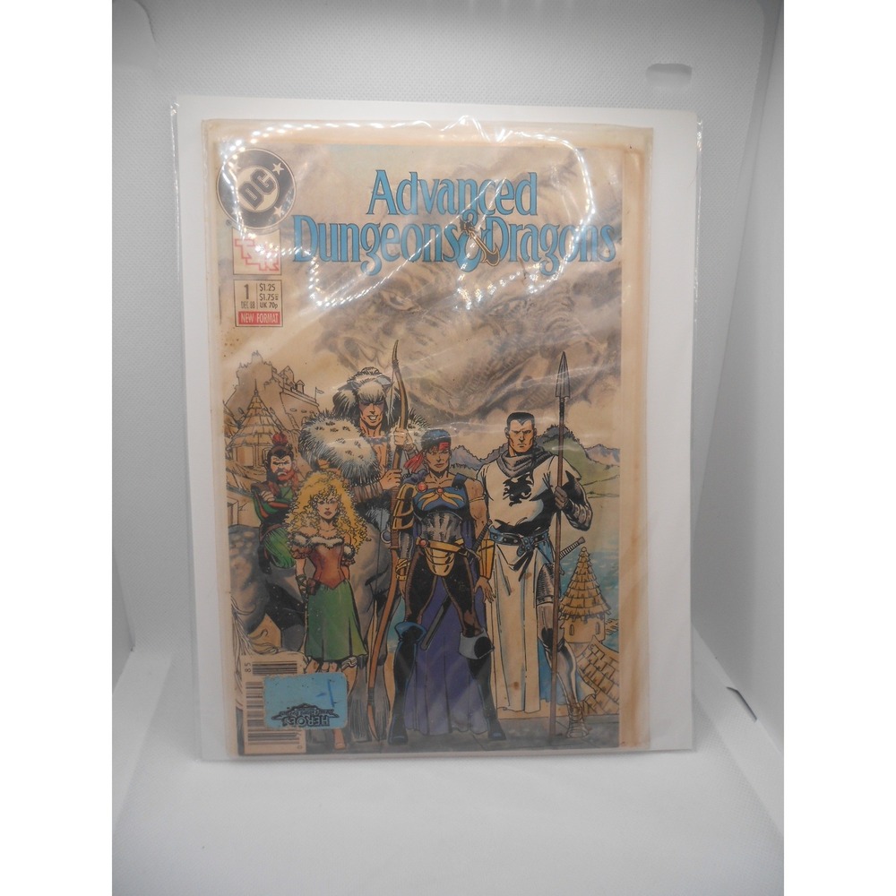 Advanced Dungeons & Dragons 1 DC Comics 1988 TSR Copper Age Fantasy Comic Book